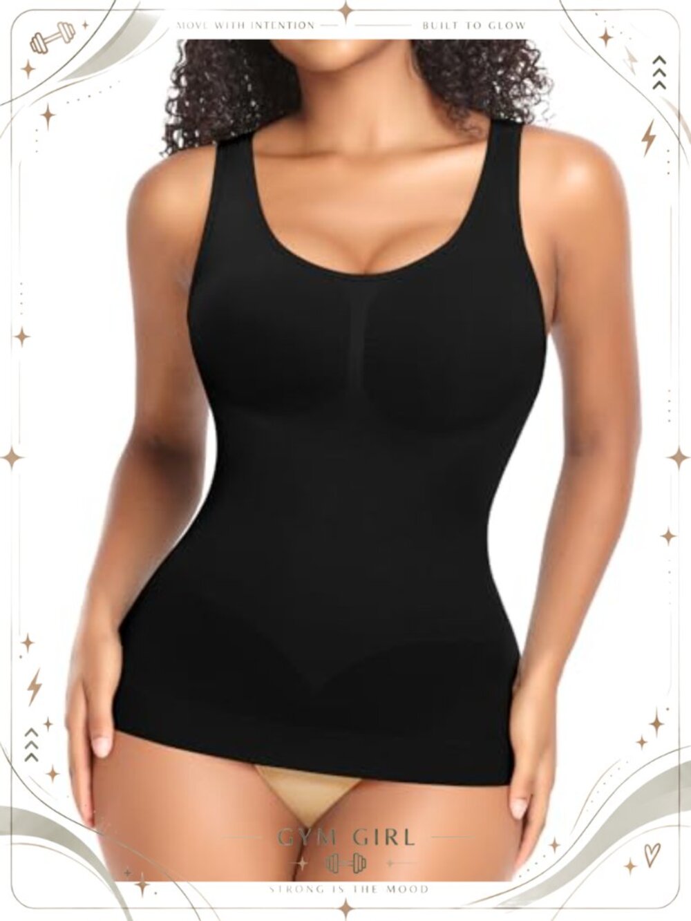 Tummy Control Shapewear Tank Top Seamless Body Shaper Cami Slimming Vest